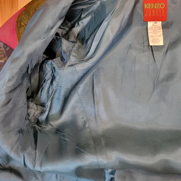Vintage Kenzo silk blazer - Picture 10 of 11